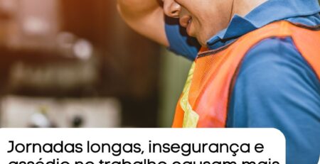 Jornadas longas, insegurança e assédio no trabalho causam mais de 840 mil mortes por ano, diz OIT